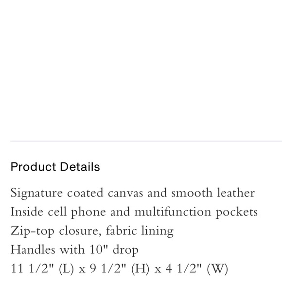 Coach tote  Authentic - Picture 5 of 10